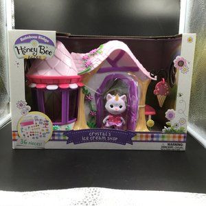Honey Bee Acres RAINBOW RIDGE Crystal's Ice Cream Shop Playset